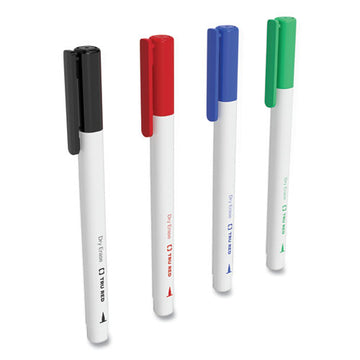 TRU RED™ Dry Erase Marker, Pen-style, Extra-fine Bullet Tip, Assorted Colors, 4-pack freeshipping - TVN Wholesale